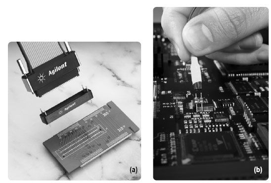 圖1. 這些照片對(duì)&ldquo;設(shè)計(jì)中包括連接&rdquo;的探頭和&ldquo;事后連接&rdquo;的探頭進(jìn)行比較。