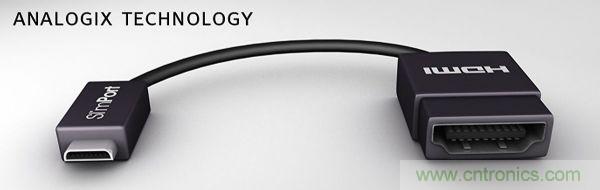 ANALOGIX的SlinPort解決方案，可以協(xié)助業(yè)者集成MyDP應(yīng)用功能