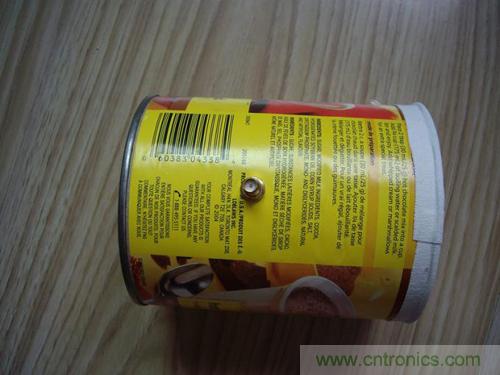 最簡單使用的天線&mdash;&mdash;罐頭天線，可做正饋大鍋饋源！ 