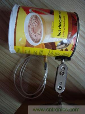 最簡單使用的天線&mdash;&mdash;罐頭天線，可做正饋大鍋饋源！ 