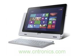 Acer變形筆記本產(chǎn)品，為利用OGS觸屏技術(shù)強(qiáng)化產(chǎn)品的薄化設(shè)計(jì)