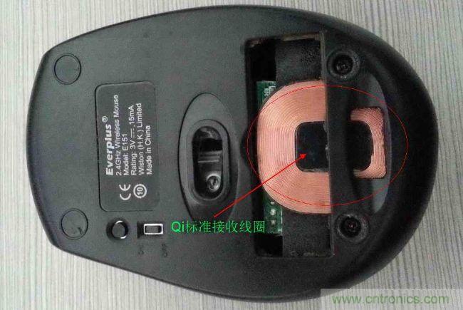 廢物利用，改裝Qi無線充電鼠標