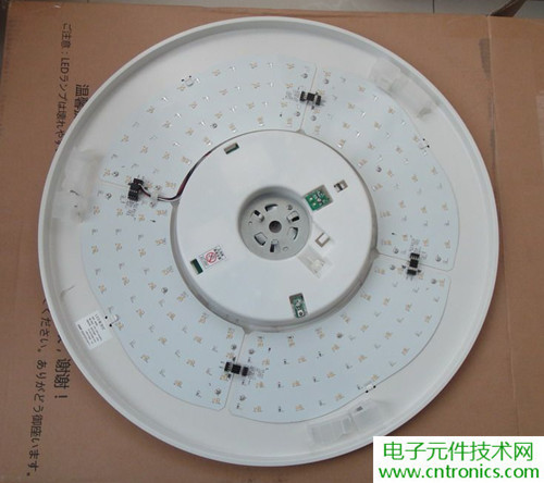 高端大氣上檔次！智能遙控調(diào)光LED吸頂燈拆解