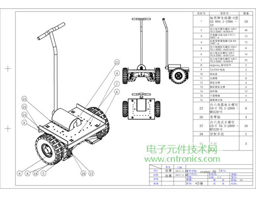 就那么簡單！DIY屬于自己的&ldquo;賽格威&rdquo;平衡車