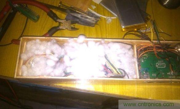 組裝，調(diào)試，安裝吸音棉