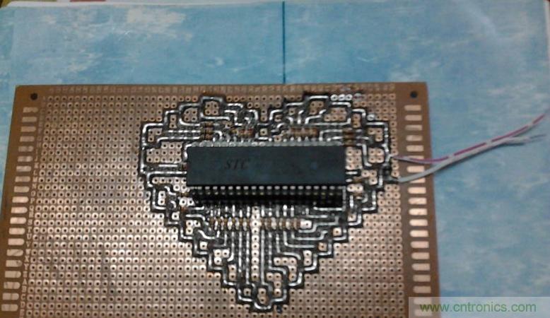 三八節(jié)將至！DIY心形LED流水燈！你們懂的~