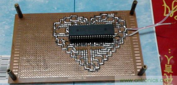 三八節(jié)將至！DIY心形LED流水燈！你們懂的~