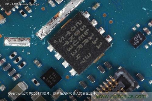 Overthur的256111芯片，是一顆NFC嵌入式安全元件