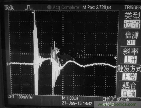 高人指點：反激初級電流波形異常如何解決？