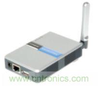 圖1：Linksys WPS54G打印服務(wù)器。