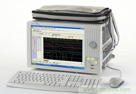 通過適配器連接iDevice與測試設(shè)備。