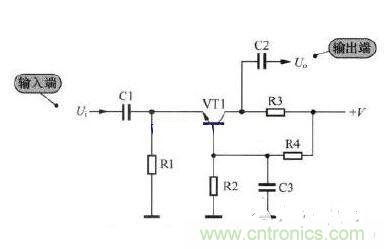 三、共基極放大器電路故障分析