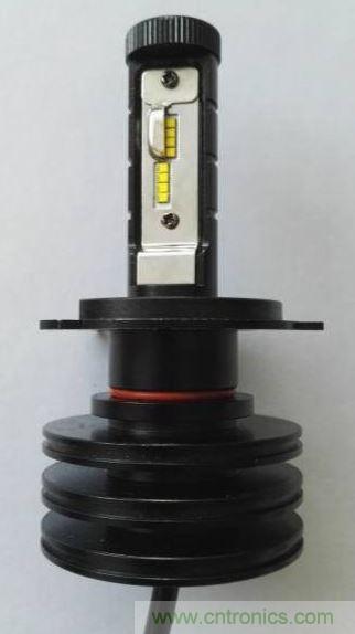 采用2016-LEDs 制造的汽車前大燈燈泡。
