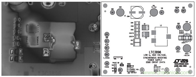 高電壓、高效率正至負轉(zhuǎn)換器
