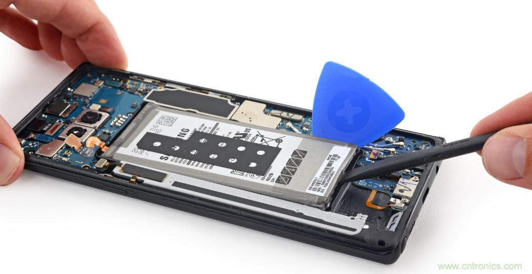三星Note 8拆解，模塊化+分離式設(shè)計成趨勢？