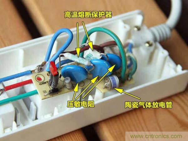 電源插座如何防雷？巧用壓敏電阻&陶瓷氣體放電管