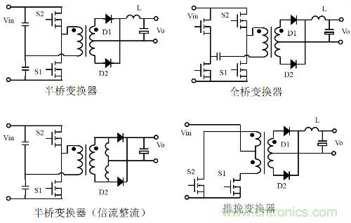 開關電源&ldquo;各種拓撲結構&rdquo;的對比與分析！