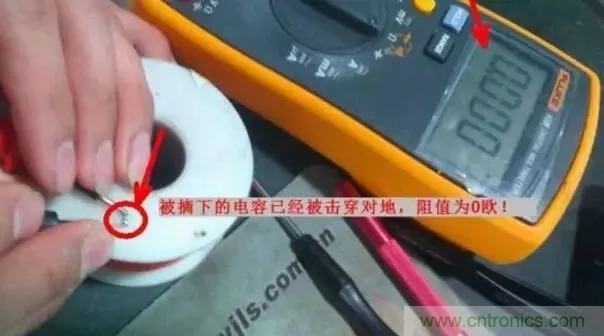 電容擊穿是開路還是短路？電容擊穿原因是什么？