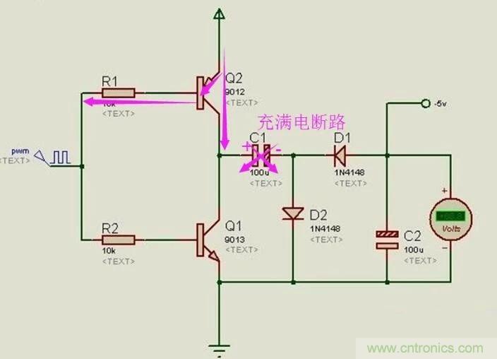 負(fù)壓是怎么產(chǎn)生的？附電路詳細(xì)分析
