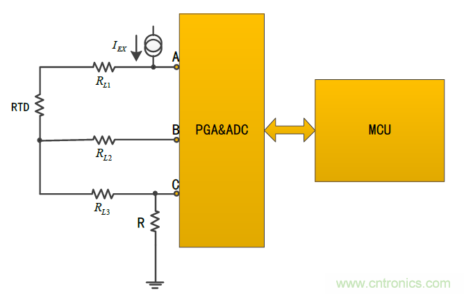 溫度測量：如何消除線阻抗引入的誤差？