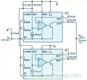 超低輸出噪聲和超高PSRR，這款負(fù)LDO穩(wěn)壓器了解一下？