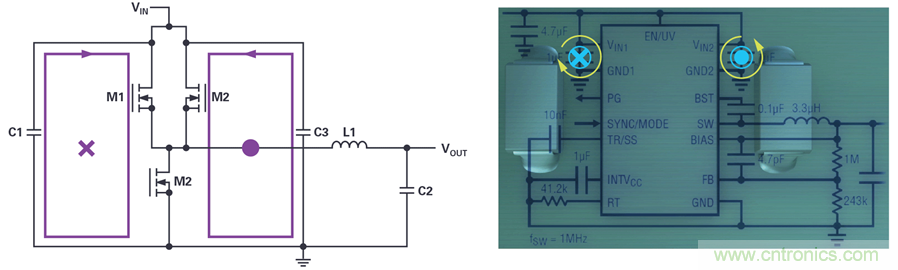 是否可以將低EMI電源安裝到擁擠的電路板上？