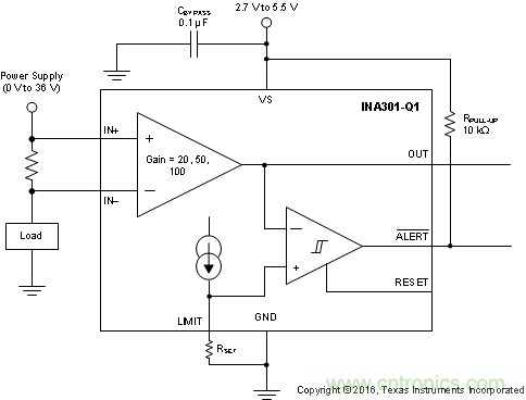 使用快速、精確的過(guò)流檢測(cè)器，對(duì)汽車安全系統(tǒng)進(jìn)行診斷