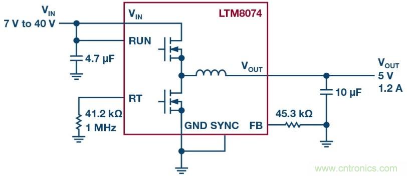 采用BGA封裝的低EMI &mu;Module穩(wěn)壓器有助于簡化設計