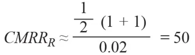 提高差分放大器的共模抑制比，電阻的選擇很關(guān)鍵