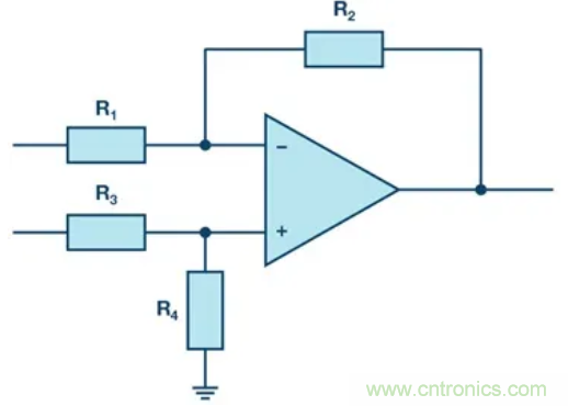 提高差分放大器的共模抑制比，電阻的選擇很關(guān)鍵