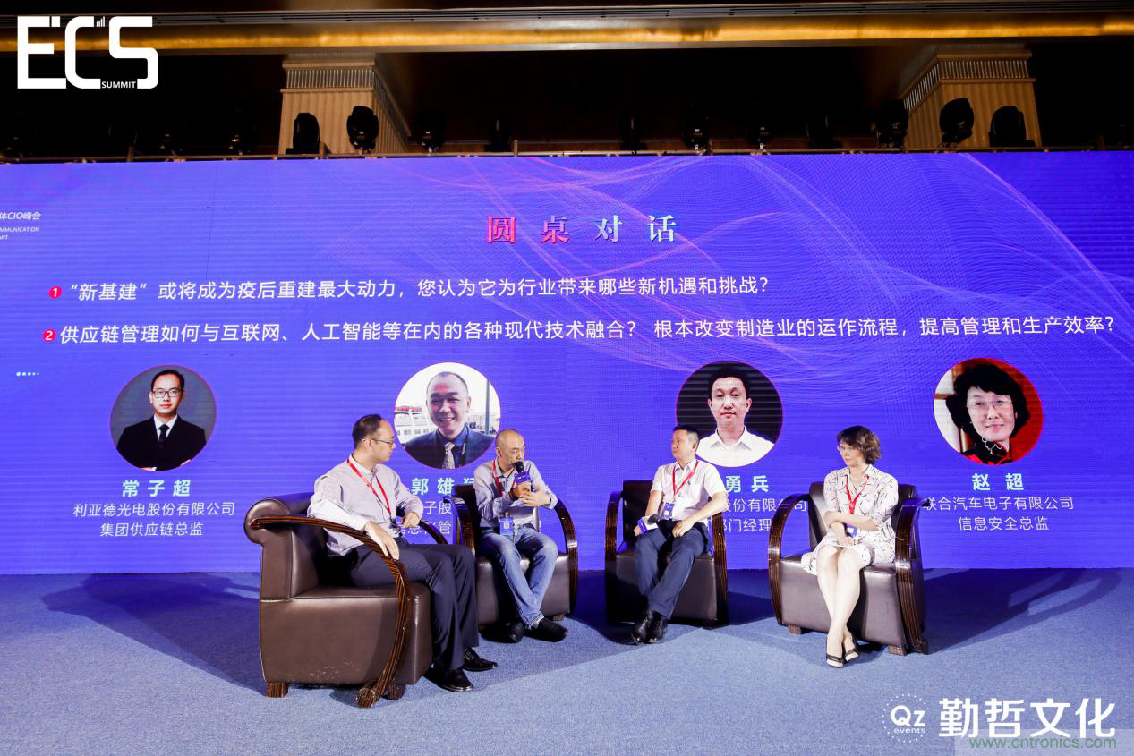 【ECS 2020】第二屆中國電子通信與半導(dǎo)體CIO峰會圓滿落幕！