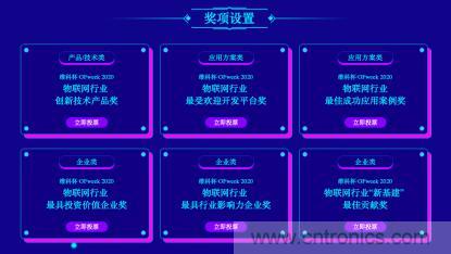 投票開始啦！&ldquo;&lsquo;維科杯&rsquo;2020（第五屆）中國物聯(lián)網(wǎng)行業(yè)年度評(píng)選&rdquo;大獎(jiǎng)將花落誰家？