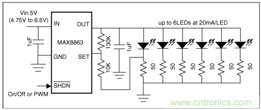 如何利用低成本線性穩(wěn)壓器改善白光LED？