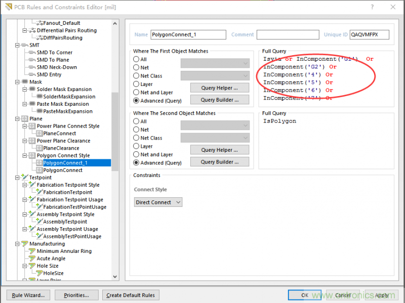 如何引腳接地十字焊盤(pán)，過(guò)孔完全接地?