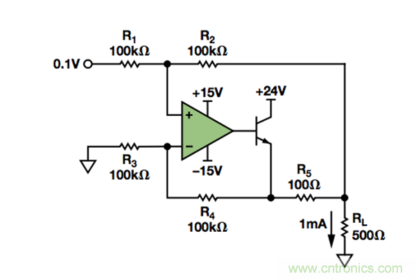 如何最大程度減少接地負載電流源誤差？