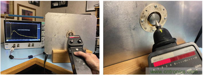 如何使用示波器檢驗(yàn)ESD仿真器？