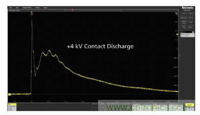 如何使用示波器檢驗(yàn)ESD仿真器？