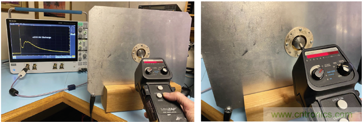 如何使用示波器檢驗(yàn)ESD仿真器？