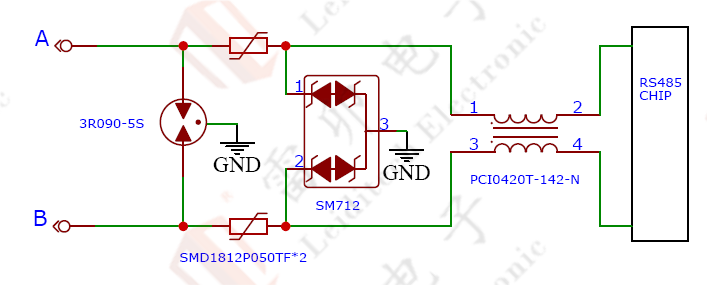 伺服電機(jī)驅(qū)動(dòng)接口、電源保護(hù)方案