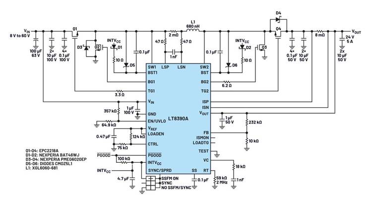 如何使用GaNFET設(shè)計(jì)四開關(guān)降壓－升壓DC－DC轉(zhuǎn)換器？