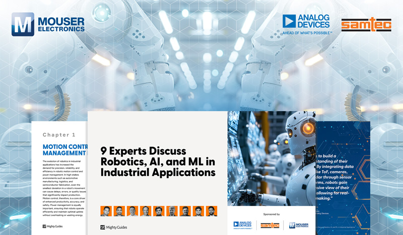 貿澤電子聯(lián)合ADI與Samtec發(fā)布工業(yè)AI/ML電子書：探索工業(yè)自動化未來