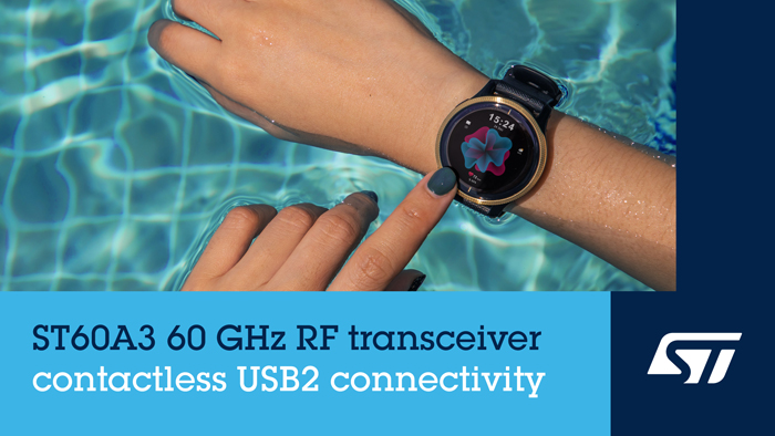 ST 發(fā)布高成本效益的無線連接芯片，讓eUSB附件、設(shè)備和工控設(shè)備擺脫線纜羈絆