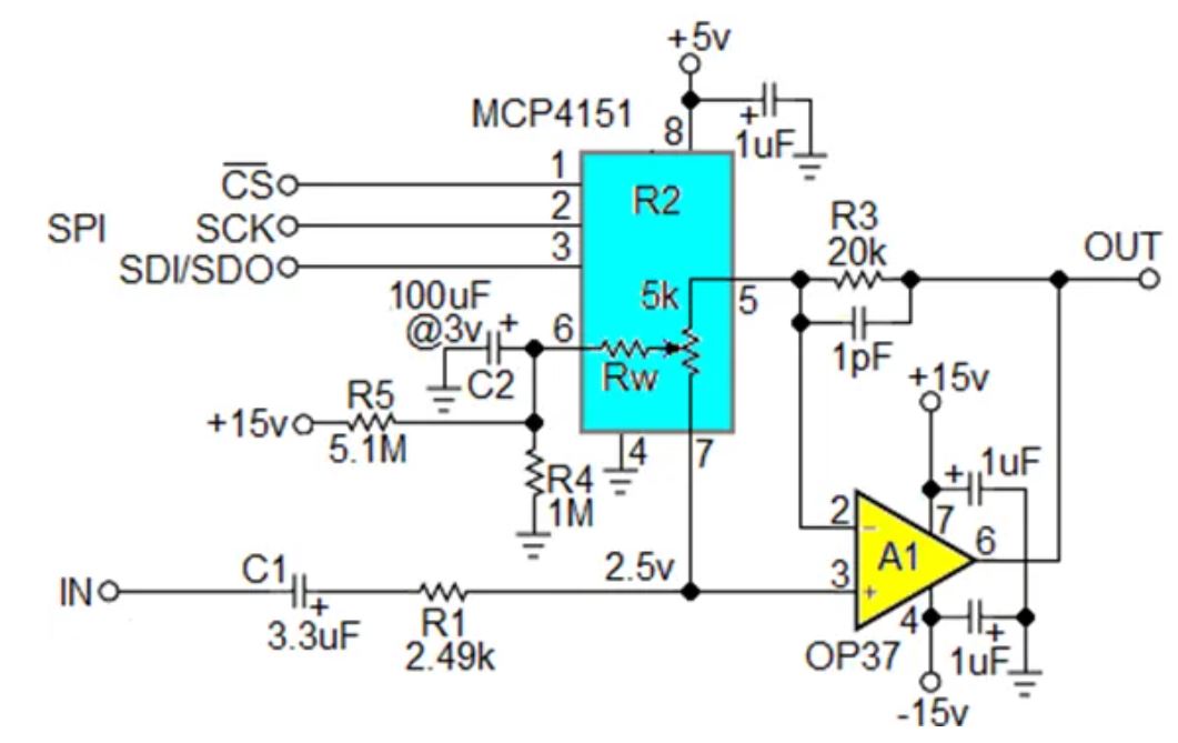 數(shù)字電位器能否代替電路中的機械電位器？