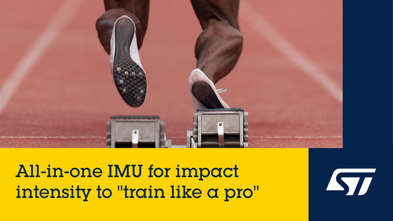 意法半導體新IMU集成先進的二合一MEMS加速計，用于可穿戴設備和跟蹤器應用
