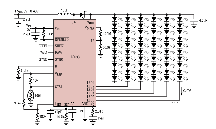 精簡LED驅動設計，降低LCD背光系統(tǒng)成本